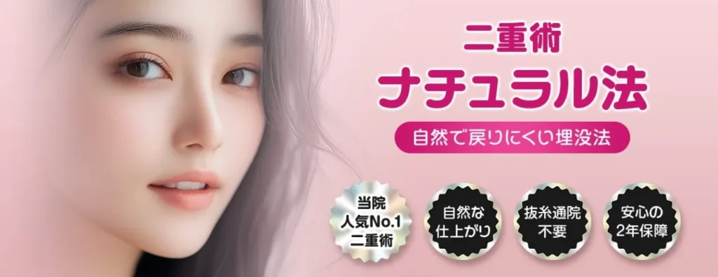品川美容外科 二重術ナチュラル法