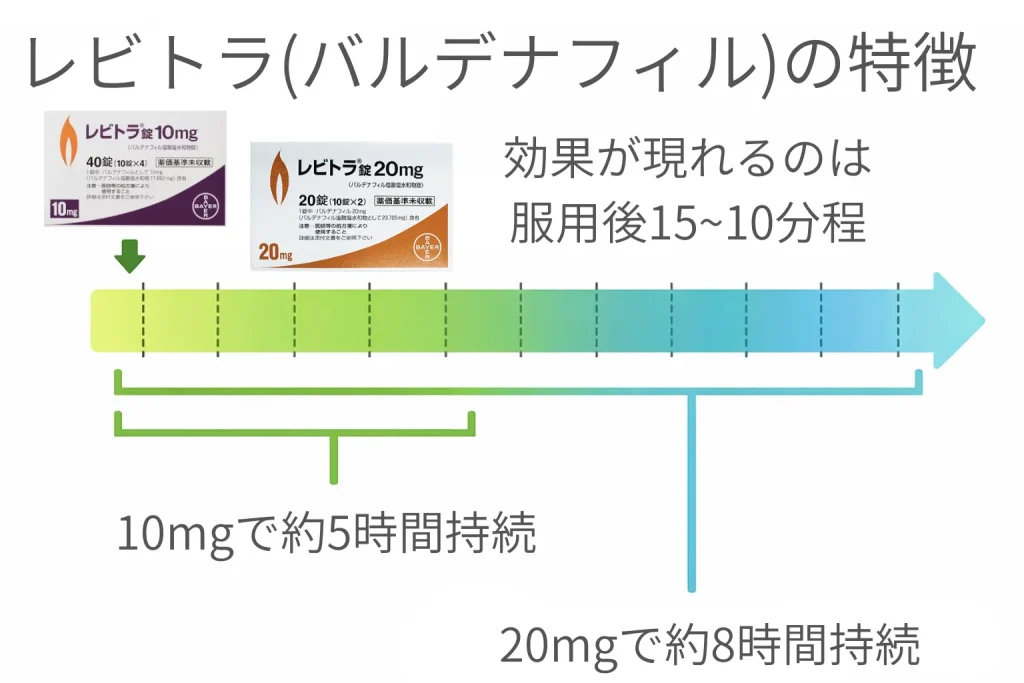 レビトラの特徴